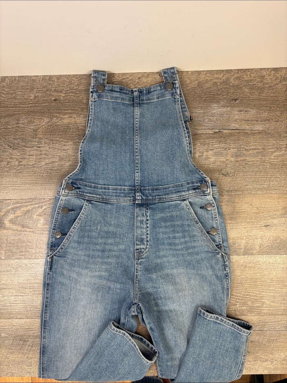 Gap 1969 Denim Overalls Medium Indigo Wash Women’s XS